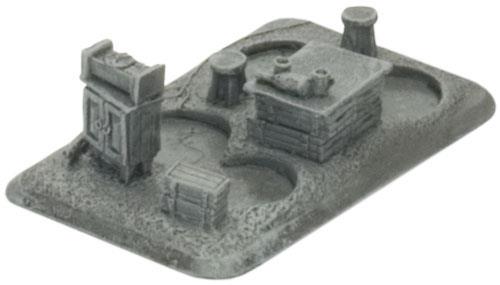 Flames of War: Soviet 122/152mm Artillery Staff Team Base