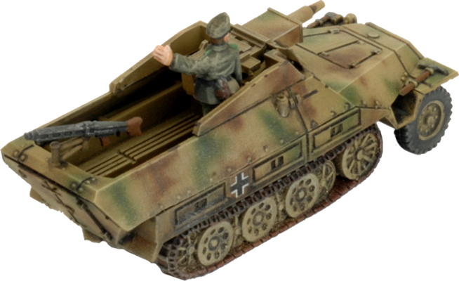 Flames of War: German Gun Platoon / Mortar Section (Late War)