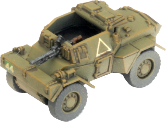 Flames of War: British Daimler Armoured Car Troop (Late War)