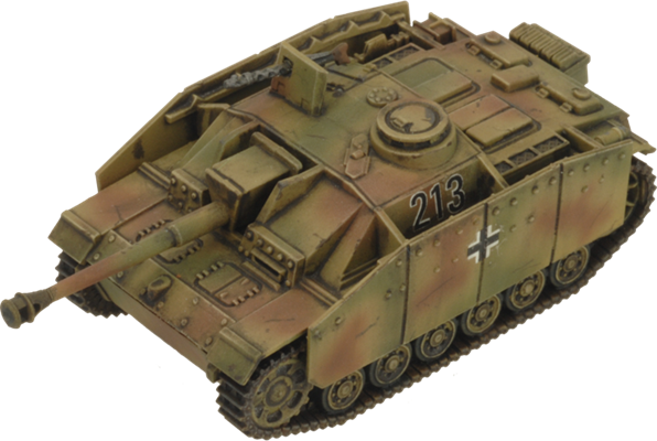 Flames of War: German StuG (Late) Assault Gun Platoon (Mid War)