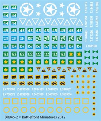 Flames of War: British Decals (Late War)