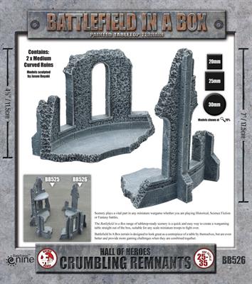 Battlefield in a Box: Gothic Battlefields - Crumbling Remnants