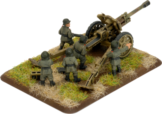 Flames of War: German 10.5cm Artillery Battery (Late War)