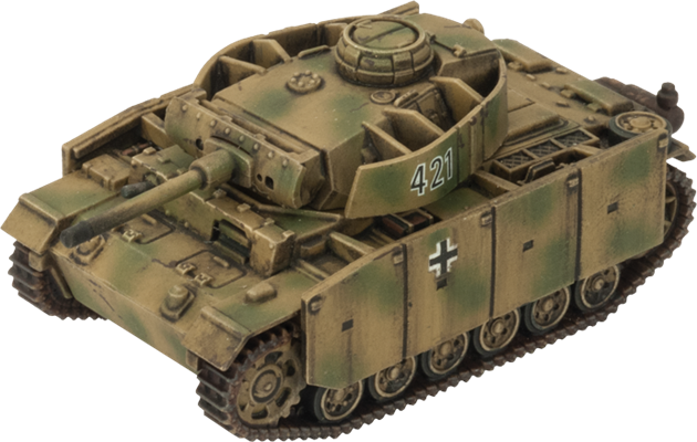 Flames of War: German Panzer III (Late) Tank Platoon (Mid War)