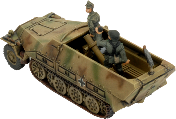 Flames of War: German Gun Platoon / Mortar Section (Late War)
