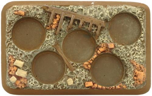 Flames of War: Soviet Plastic Bases - Rubble