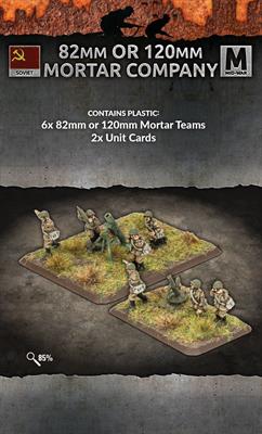 Flames of War: Soviet 82mm And 120mm Mortar Company (Mid War)