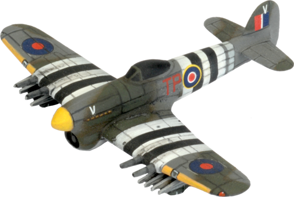 Flames of War: British Typhoon Fighter Flight (Late War)