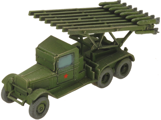 Flames of War: Soviet Katyusha Guards Rocket Battery (Late War)
