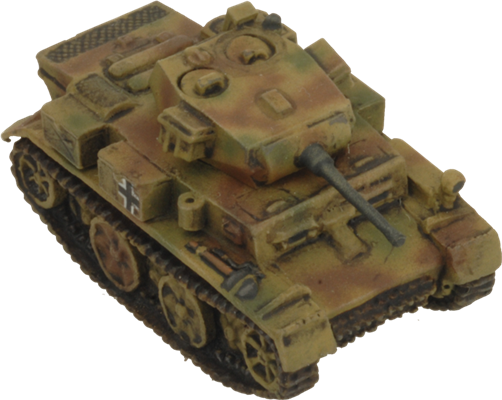 Flames of War: German Luchs (Panzer II) Scout Troop (Mid War)