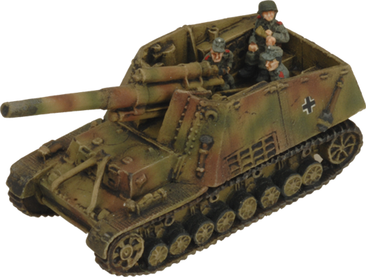 Flames of War: German Hummel Artillery Battery (Late War)