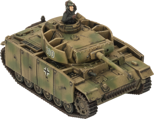 Flames of War: German Panzer III (Late) Tank Platoon (Mid War)