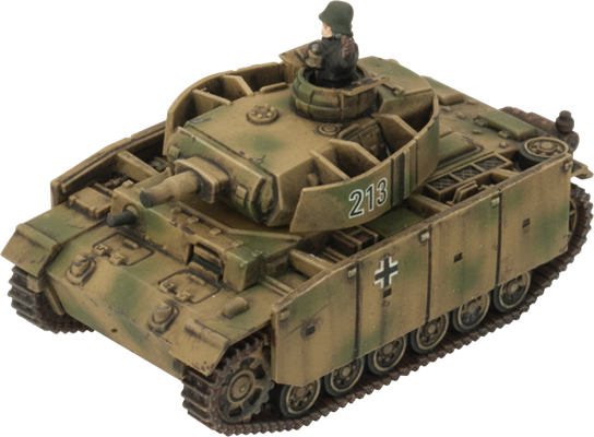 Flames of War: German Panzer III (Late) Tank Platoon (Mid War)