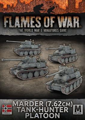 Flames of War: German Marder (7.62cm) Tank-Hunter Platoon (Mid War)