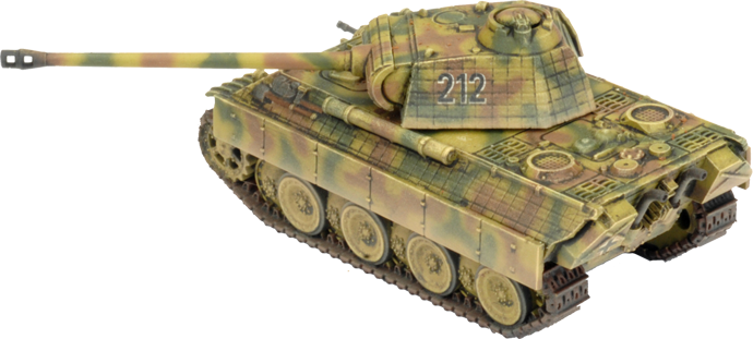 Flames of War: German Panther Tank Platoon (Late War)