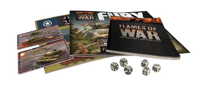 Flames of War: Fury - WWII Tank Combat Starter Set