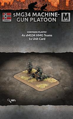 Flames of War: German sMG34 Machine-Gun Platoon (Mid War)