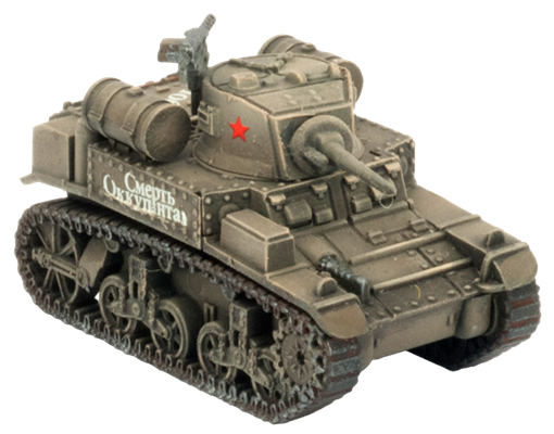 Flames of War: Soviet M3 Stuart Tank Company (Mid War)