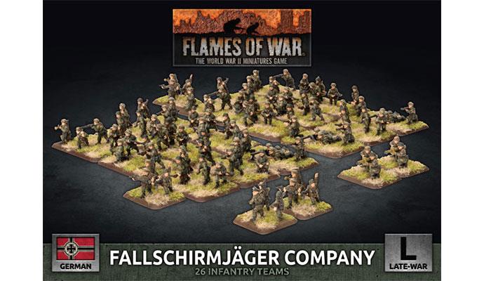 Flames of War: German Fallschirmjäger Company (Late War)