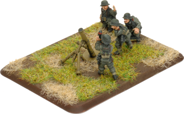 Flames of War: German 12cm Mortar Platoon (Late War)