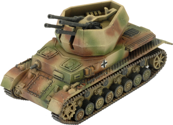 Flames of War: German Armoured AA Tank Platoon (Late War)