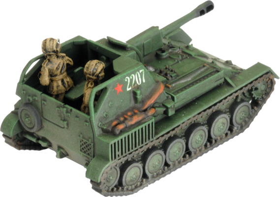 Flames of War: Soviet SU-76 Light SP Battery (Late War)