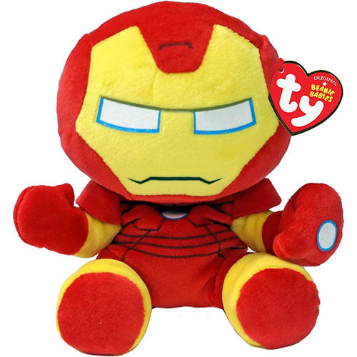 Ty Marvel Beanie Babies: Iron Man Floppy (Small)