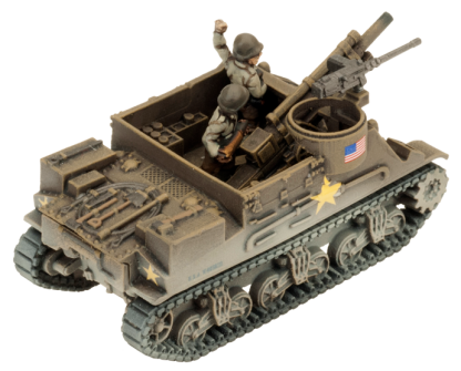 Flames of War: American M7 Priest Armored Artillery Battery (Mid War)