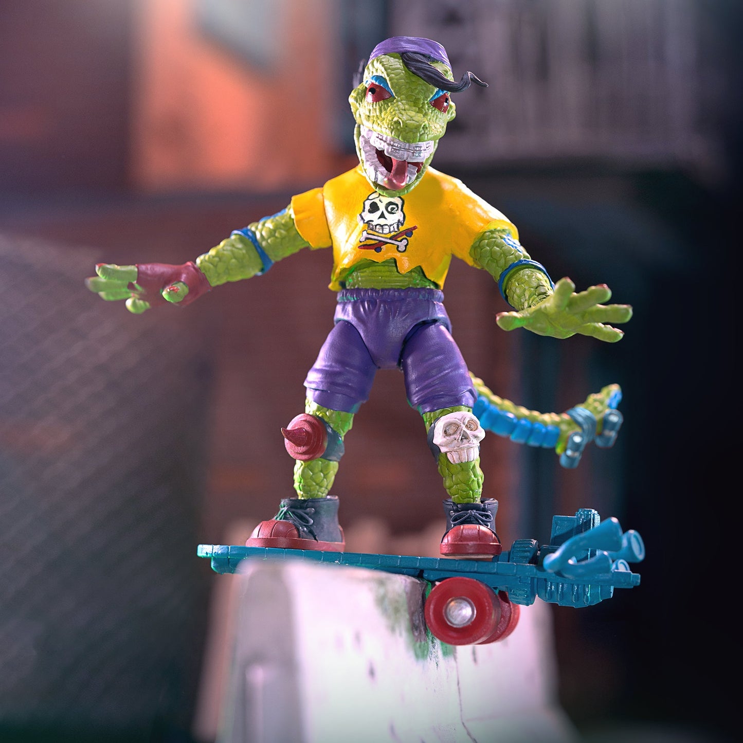 Super7 x Teenage Mutant Ninja Turtles Ultimates Mondo Gecko Wave 4 Action Figure TMNT