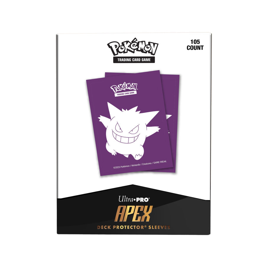 Deck Protector Sleeves: Apex - Pokémon - Elite Series - Gengar (105ct)