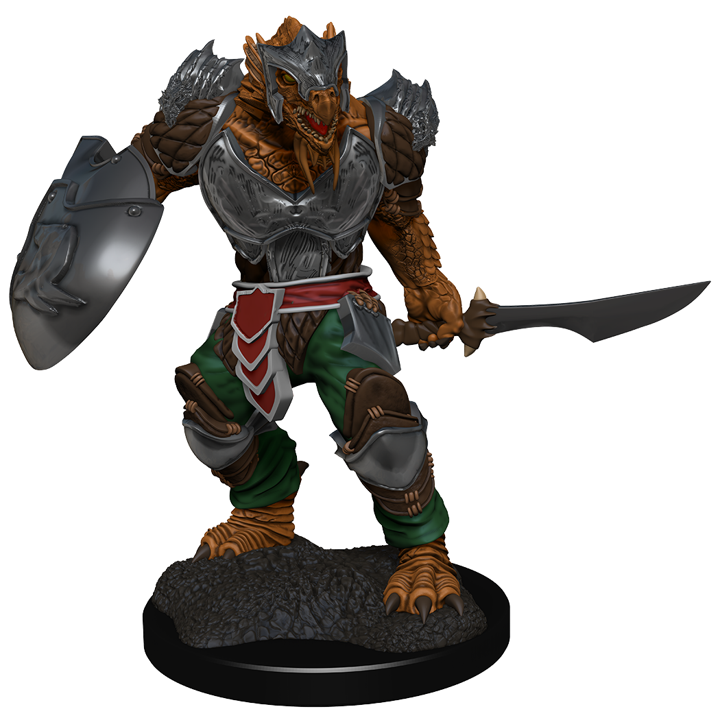 D&D: Nolzur's Marvelous Miniatures - Dragonborn Fighter Male