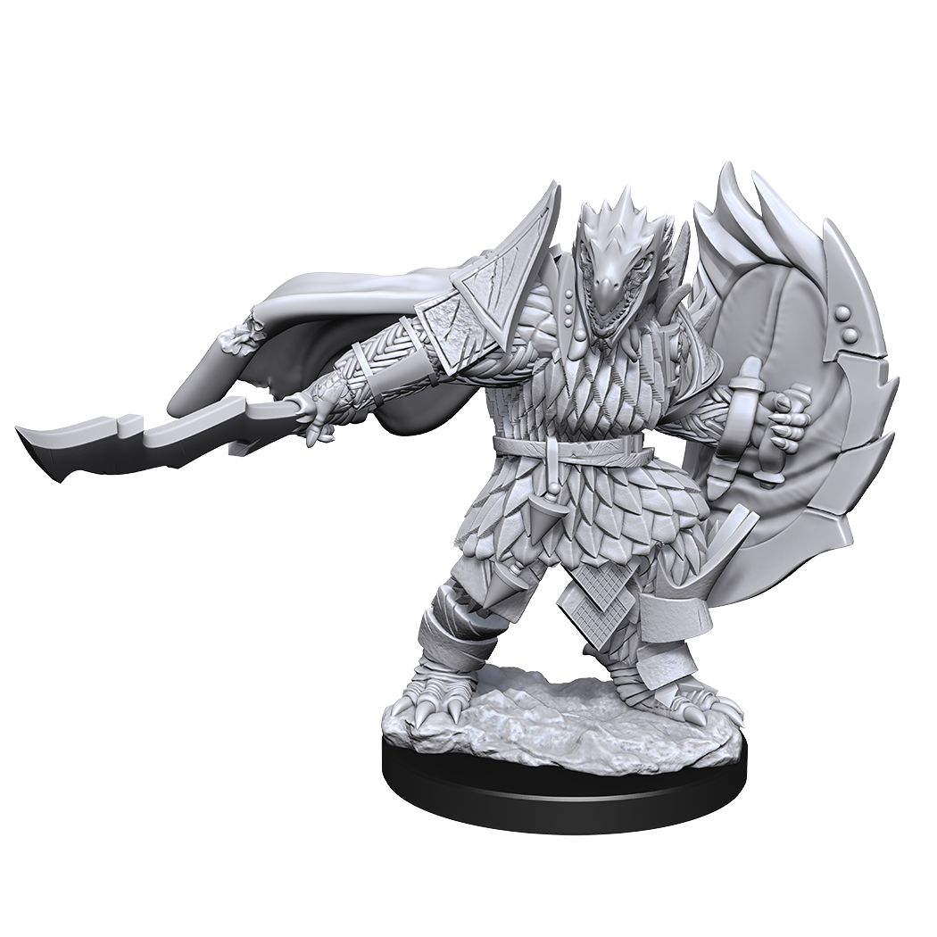 D&D: Nolzur's Marvelous Miniatures - Dragonborn Fighter Male