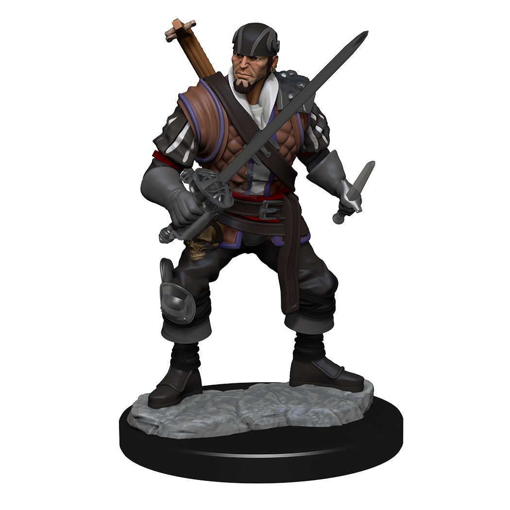 D&D: Nolzur's Marvelous Miniatures - Human Bard Male