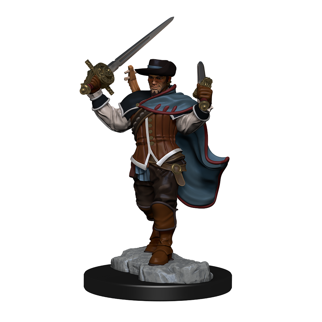 D&D: Nolzur's Marvelous Miniatures - Human Bard Male
