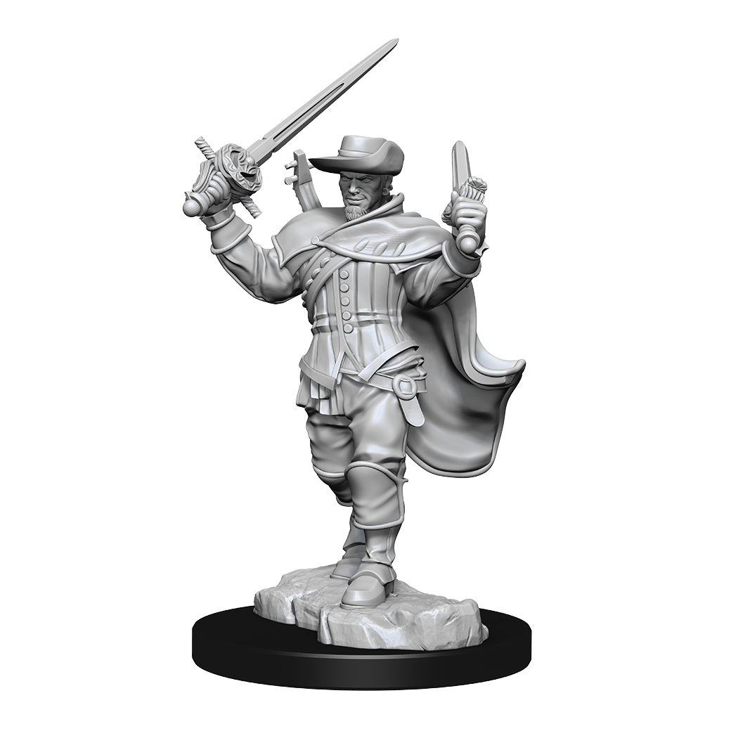 D&D: Nolzur's Marvelous Miniatures - Human Bard Male