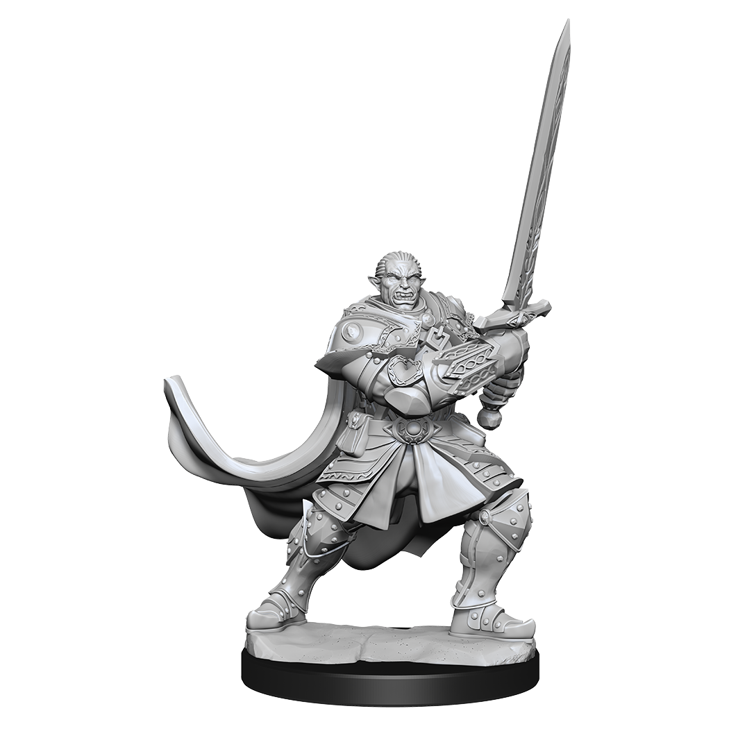 D&D: Nolzur's Marvelous Miniatures - Half-Orc Paladin Male