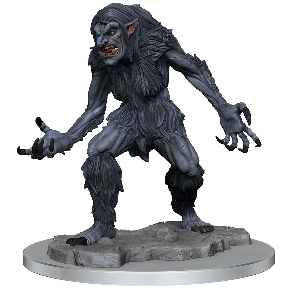 D&D: Nolzur's Marvelous Miniatures - Ice Troll (Paint Night Kit)