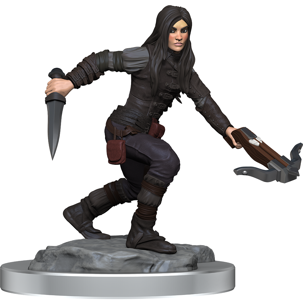 D&D: Nolzur's Marvelous Miniatures - Half-Elf Rogue Female