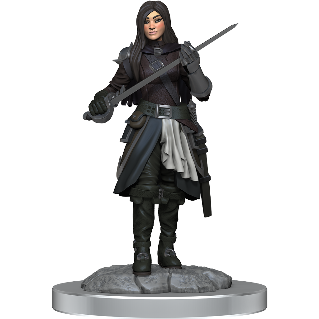 D&D: Nolzur's Marvelous Miniatures - Half-Elf Rogue Female