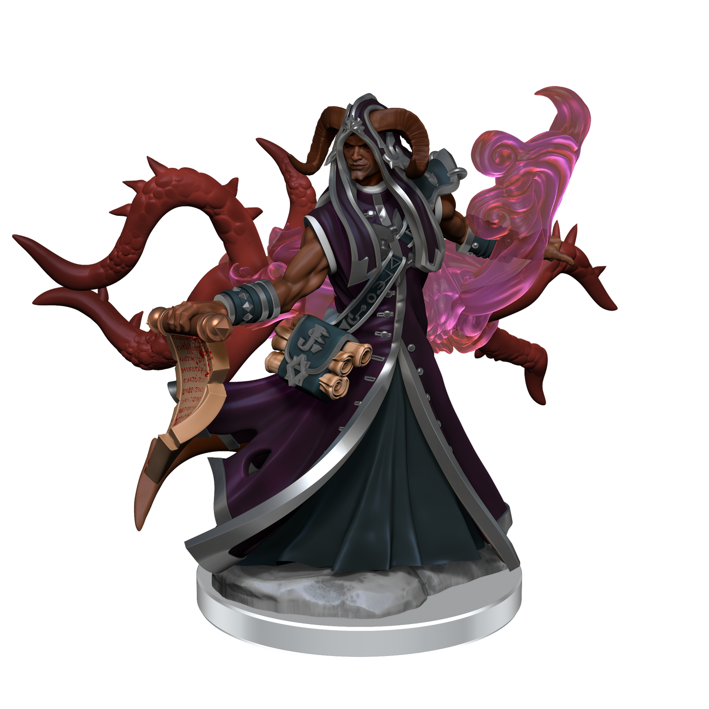 D&D: Frameworks - Tiefling Warlock Male