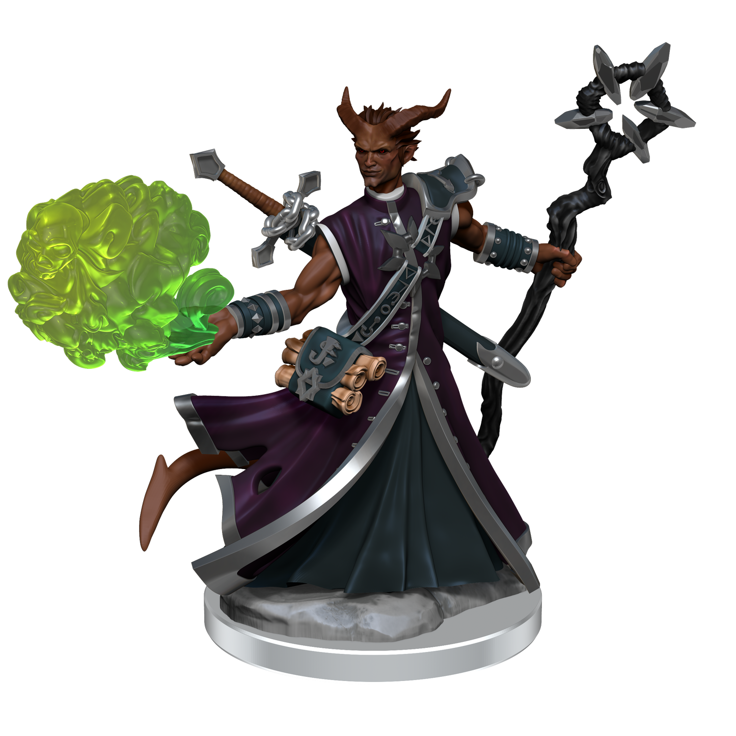 D&D: Frameworks - Tiefling Warlock Male