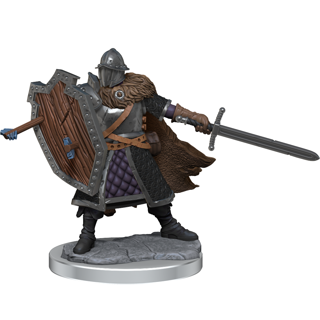 D&D: Frameworks - Human Fighter Male