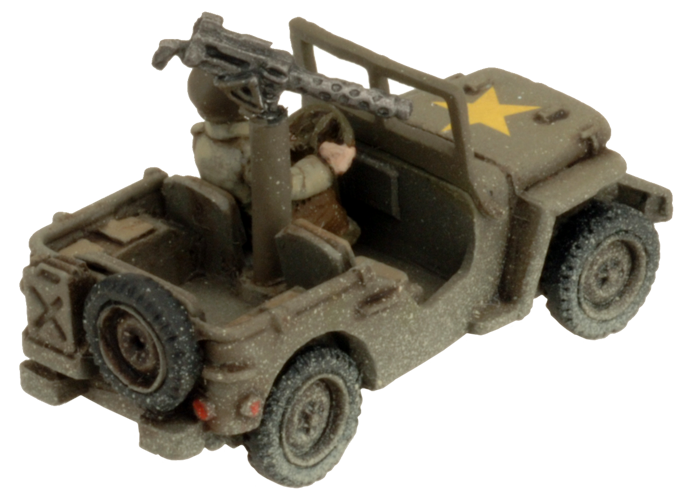 Flames of War: American Armored Rifle Company HQ (Mid War)