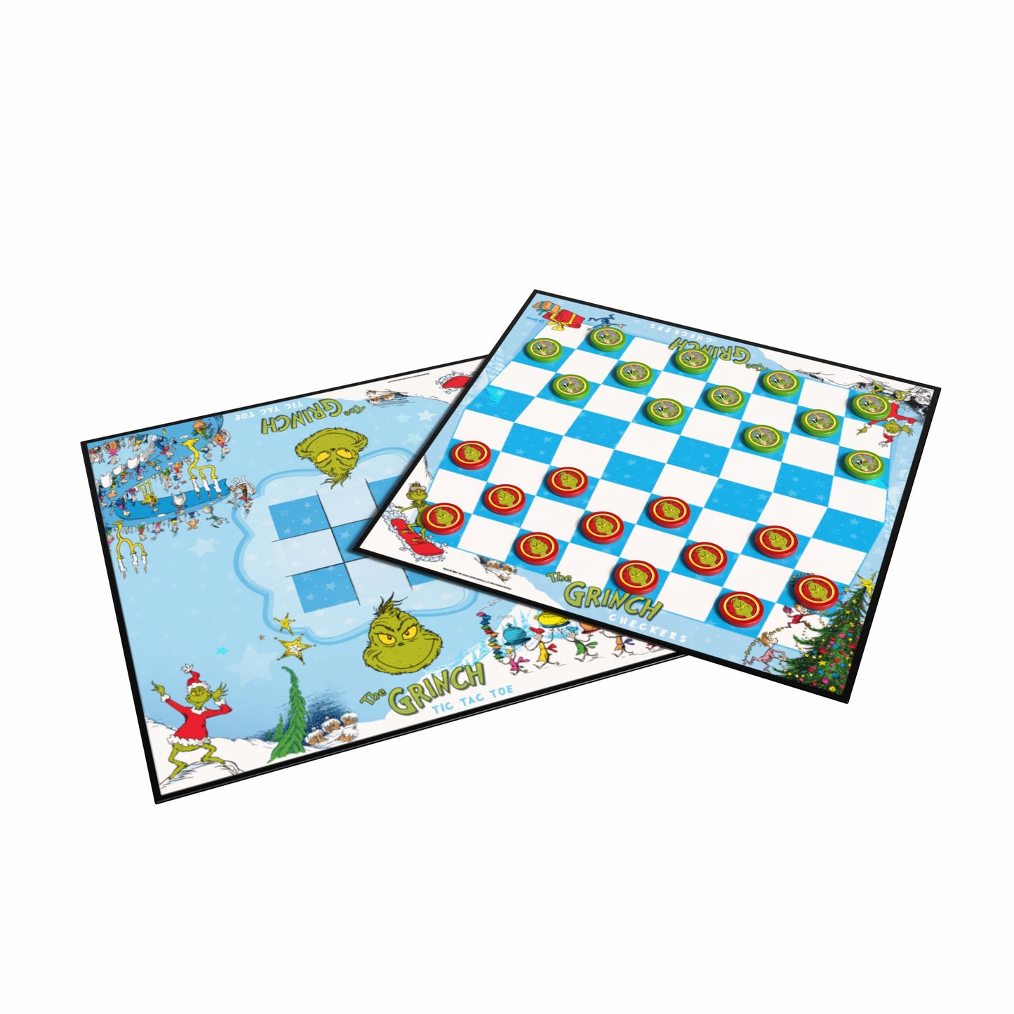 The Grinch: Checkers & Tic-Tac-Toe