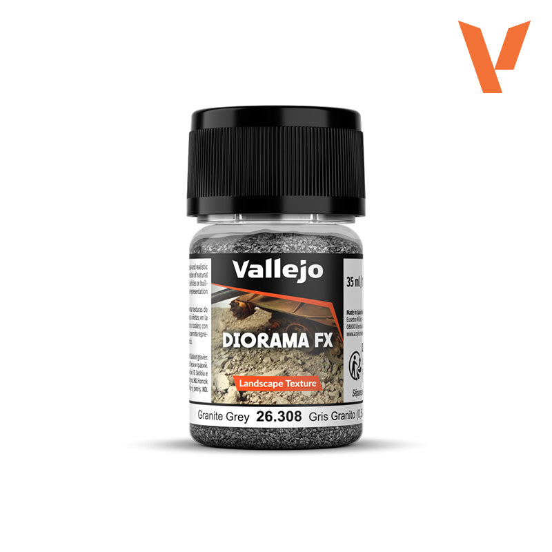 Vallejo Diorama FX: Landscape Texture - Granite Grey 0.5-2 mm
