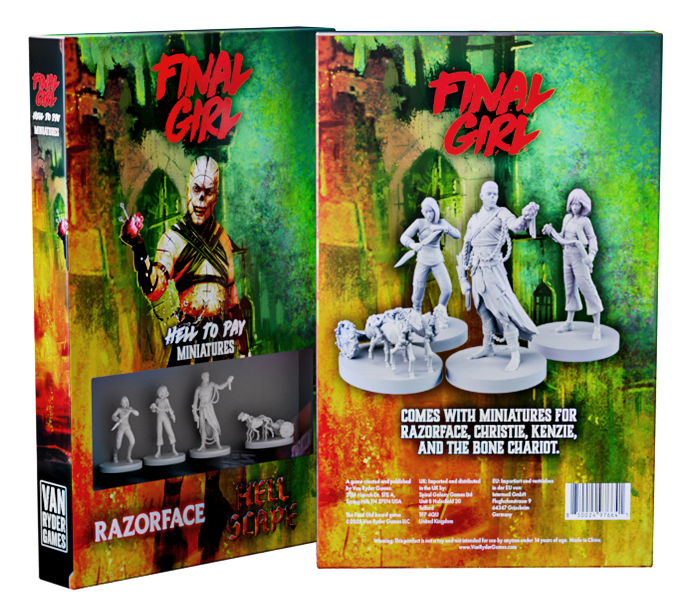 Final Girl: Hell to Pay - Miniatures