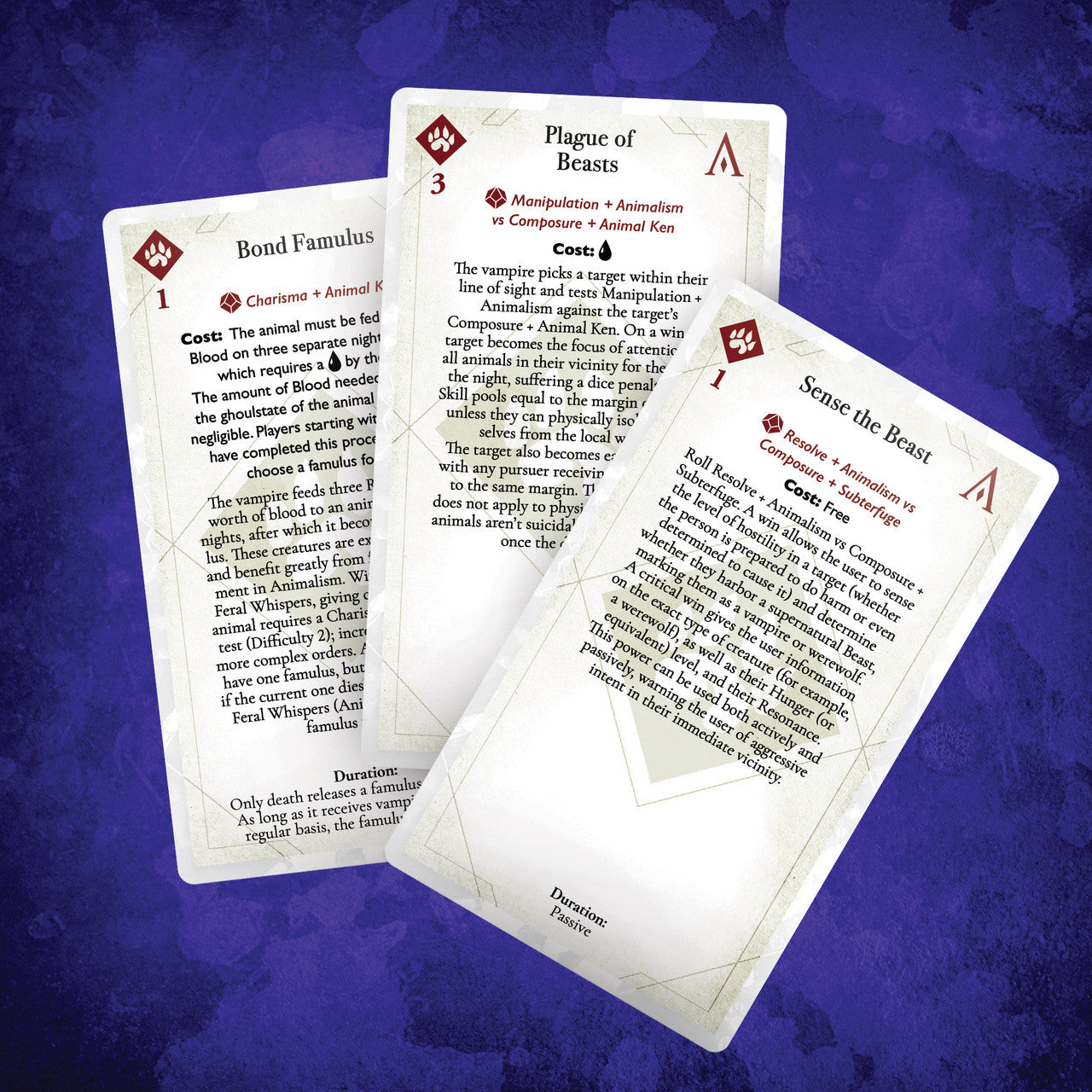 Vampire: The Masquerade - 5th Edition Discipline Deck