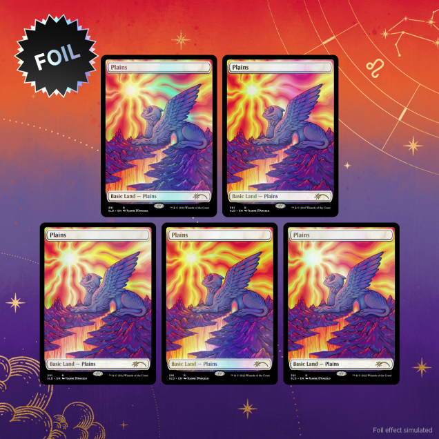Magic: the Gathering - Secret Lair The Astrology Lands - Leo Foil Edition