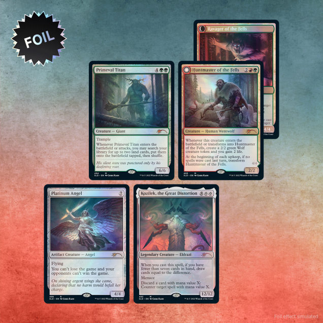Magic: the Gathering - Secret Lair Artist Series - Chris Rahn Foil Edition