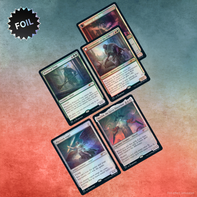 Magic: the Gathering - Secret Lair Artist Series - Chris Rahn Foil Edition